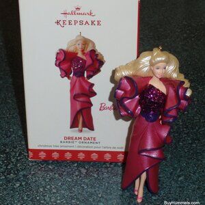 2017 Hallmark Christmas Ornament: DREAM DATE BARBIE DOLL Hallmark Keepsake GIFT!